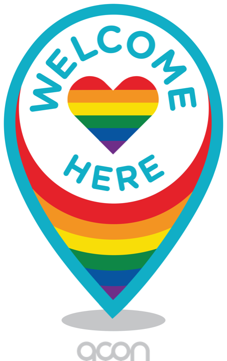 Welcome Here logo